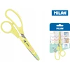 Žirklės su raštais Milan, geltonos, 13.4 cm