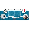 Zlaro 2in1 Dideli futbolo vartai 185x120 cm su kamuoliu ir pompa
