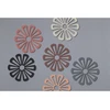 Zone Denmark DAISY karšto puodo stovas 16 cm pilkas silikoninis virtuvės kilimėlis apytiksl