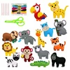 Zoo Felt gyvūnų siuvimo rinkiniai CREATIVE FELT UNICORNS SET