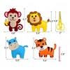 Zoo Felt gyvūnų siuvimo rinkiniai CREATIVE FELT UNICORNS SET