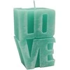 Žvakė Love DS 6x9.5cm Mint