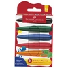 Žvakių pieštukai patiems mažiausiems 6 spalvos - Faber Castell