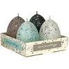 Žvakių rinkinys Kiaušiniai Bartek CandlesPV2024 45x60mm/dega 8h