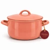 Zwieger Emaliuotas puodas su dangteliu Žemas 24cm 4,75L Metalac Mocha Mousse