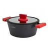 Zwieger Puodas su dangčiu 3,5 L Obsidianas