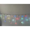 Žybsinti elektrinė girlianda VARVEKLIS,IP44,500LED,31V,6W,įvairių spalvų, 8rež, sujungiama 19,8x0,7m