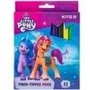 Žymekliai, flomasteriai, 12 vnt., 12 spalvų MY LITTLE PONY Kite