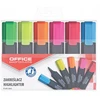 Žymekliai Office Products, 1-5mm, 6 vnt., spalvų mišinys