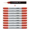 Žymeklis - COPIC - Ciao - Dviguba smaigalys - Juodas - Neperšlampamas - Opašas