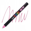Žymeklis UNI Posca PC-1MR, adatiniu galu, 0.7 mm, rožinis