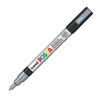 Žymeklis UNI Posca PC-3M, apvalus, 0.9 - 1.3 mm, sidabrinis