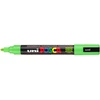 Žymeklis UNI Posca PC-5M, apvalus, 1.8 - 2.5 mm, žalias