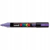 Žymeklis UNI Posca PC-5M Metallic , apvalus, 1.8 - 2.5 mm, violetinis