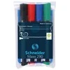Schneder Žymeklių baltai lentai rinkinys Schneider Maxx 290, 4 spalvos