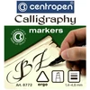 Žymeklių rinkinys Centropen Calligraphy 8772 1,4-4,8 mm 4 vnt.