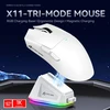 ATTACK SHARK X11 Wireless Belaidė Žaidimų Pelė | Baltas