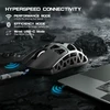 Belaidė žaidimų pelė Attack Shark R3 46 g, 8000 Hz, PixArt PAW3395, 26000 DPI, pilka
