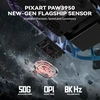 Bevielė žaidimų pelė Attack Shark R2 Violetinė / Mėlyna PAW3950 8000 Hz 42000 DPI 45g