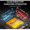 Bevielė žaidimų pelė Attack Shark R6 Baltas 39g PAW3950 42000 DPI 8KHz