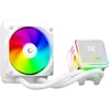 CPU aušintuvas RAMPAGE INFINITE V120 Baltas ARGB INTEL LGA1700/AMD AM5 120mm Liquid Cooler