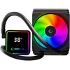 CPU aušintuvas RAMPAGE INFINITE V120 Juodas ARGB Intel LGA1700/AMD AM5 120mm liquid cooler CPU Fan