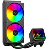 CPU AUŠINTUVAS RAMPAGE INFINITE V240 Juodas ARGB LGA1700/1851/AM5 240mm Liquid Cooler