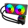 CPU AUŠINTUVAS RAMPAGE INFINITE V240 Juodas ARGB LGA1700/1851/AM5 240mm Liquid Cooler