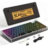 Mechaninė žaidimų kalviatūra Attack Shark K75 75% Juodas Transparent RGB BT5.0/2.4G/USB-C