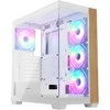 Kompiuterio korpusas RAMPAGE CRUISER V2 MESH 750W 80PLUS BRONZE Baltas 4x12CM ARGB FAN