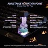 Magnetinė laidinė žaidimų klaviatūra Attack Shark X68 HE Juodas / Juoda. laidinė. RGB pašvietimas. 66 mygtukai