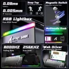 Mechaninė žaidimų klaviatūra Attack Shark R85HE Moonlight juodas, laidinė, RGB apšvietimas