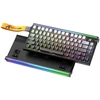 Mechaninė žaidimų klaviatūra Attack Shark R85HE Moonlight juodas, laidinė, RGB apšvietimas