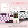 Mechaninė žaidimų klaviatūra Attack Shark M87 Rožinė Gradien 75% RGB