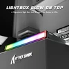 Mechaninė žaidimų klaviatūra Attack Shark R85HE Moonlight juodas, laidinė, RGB apšvietimas