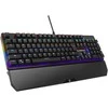 Klaviatūra Rampage Umbra KB-R86 Raudona Switch juoda