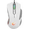 Pelė žaidimams Rampage SMX-R22 PhoenixIX V2. balta. 7 klavišų. RGB. 12800DPI