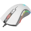 Pelė žaidimams Rampage SMX-R22 PhoenixIX V2. balta. 7 klavišų. RGB. 12800DPI