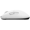 Pelė žaidimams Rampage Zenith. BT + USB + 2.4g. Paw3395. Nordic 52833 MCU. Balta