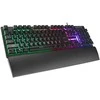 Pelės ir klaviatūros rinkinys Rampage KM-RX7 FORTUNA Rainbow RGB apšvietimas. pilno dydžio. 6400dpi pelė.