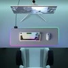 Pelės kilimėlis Rampage Pulsar RGB XL (MP-22) Pilkas 300x800x3mm RGB LED Gaming