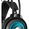 Rampage RM-K29 THUNDER juodos žaidimų ausinės su mikrofonu. 2F 1M garso skirstytuvas