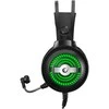 Rampage RM-K29 THUNDER juodos žaidimų ausinės su mikrofonu. 2F 1M garso skirstytuvas