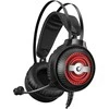 Rampage RM-K29 THUNDER juodos žaidimų ausinės su mikrofonu. 2F 1M garso skirstytuvas