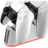 Rampage RP-PS5 PlayStation 5 greito įkrovimo stotelė su RGB apšvietimu