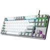 Klaviatūra Rampage Snug RGB KRGD Raudona szaro-balta