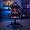 Žaidimų kėdė Rampage KL-R17 TITAN. raudona/juoda