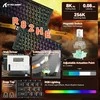 Žaidimų klaviatūra Attack Shark R82HE juoda