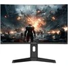 Žaidimų monitorius Rampage Drop DR27C300F 27". 300HZ. 1MS. FHD FREESYNC/GYNC. RGB pašvietimas. Pivot. R1500. Lenktas