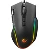 Pelė žaidimams Rampage SMX-G72 GREEDY. 8 klavišai. dvigubo paspaudimo ratukas. RGB apšvietimas. makro programuojama
